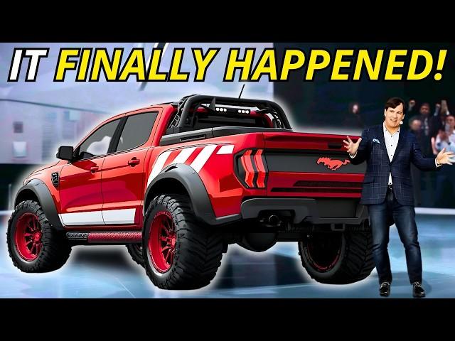 Ford SHAKES Up The Entire Industry: NEW 2025 Ford Mustang Pickup Truck! (FULL REVIEW)