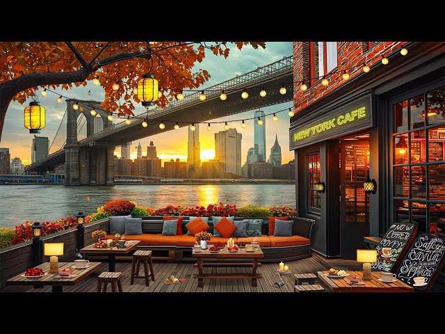 New York Coffee Shop Ambience  Relaxing Instrumental Jazz Music to Work, Study & Relax