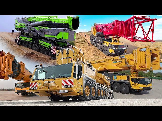 Top 10 The World’s Most LARGEST and STRONGEST All Terrain Crane [Full Version]