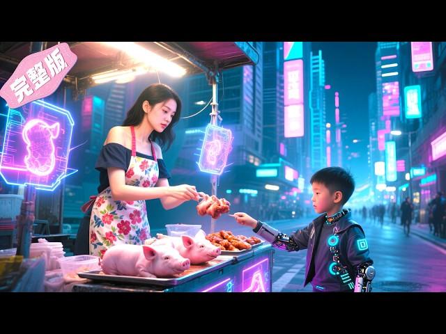 A street vendor auntie gives a child pig trotters, only to be proposed by his billionaire grandpa!