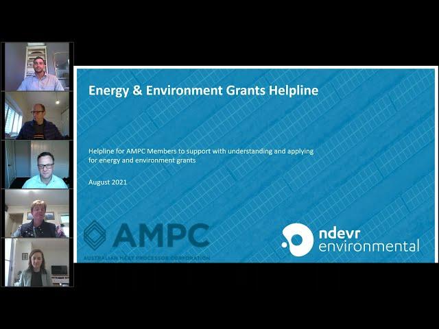 AMPC Webinar: AMPC Helpline: Ndevr Environmental