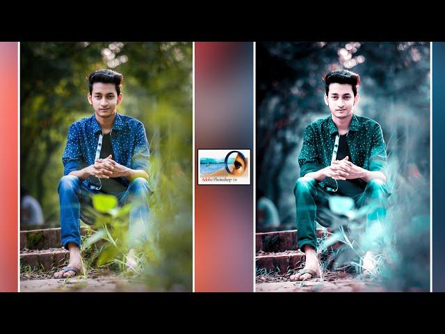 Moody Dark Green Tone Photo Editing Photoshop 7.0  |  Photoshop 7.0 Photo Editing & Color Grading