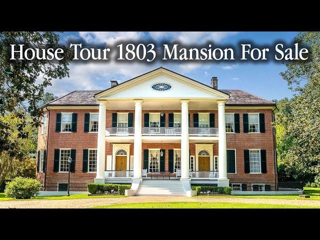 FOR SALE 1803 Gloucester Mansion in Natchez, MS House Tour