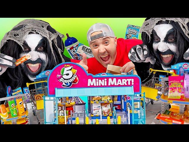 Monster mini mart shopping spree 