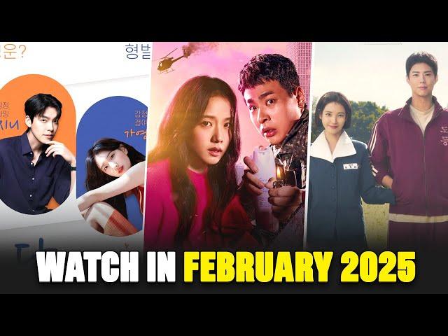 Top 10 Korean Dramas to Watch in February 2025 !