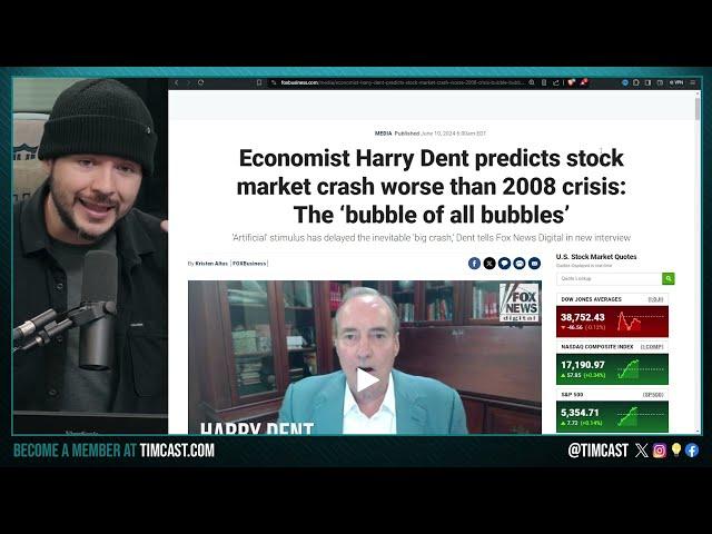 MAJOR Market Crash is COMING, Economist Warns Of 90%+ Market Crash Next Year, FED DESTROYING US