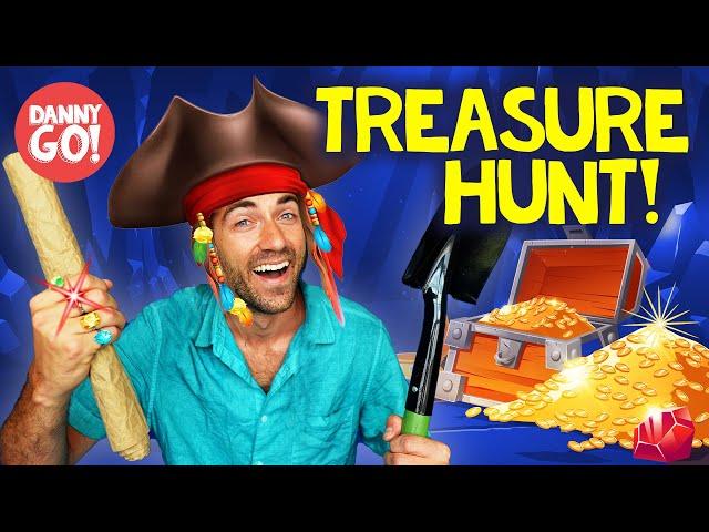 The Treasure Hunt Adventure!  /// Danny Go! Full Episodes for Kids