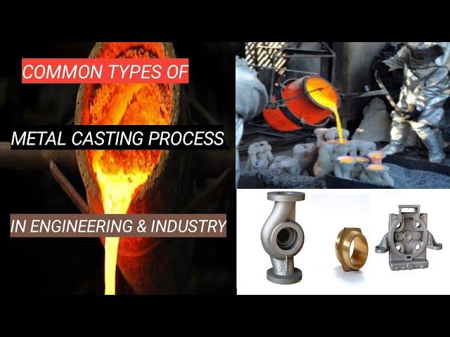 What Are The Common Types Of Metal Casting Process In Engineering and Industry?