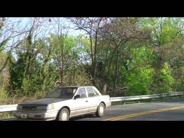 Driving around the Lookout Mountain in GA, TN.