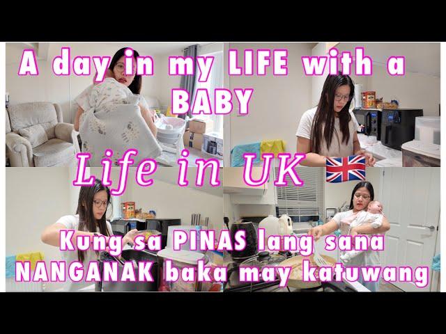 LIFE IN UK | NAGLUTO PERO SUNOG ‍️A DAY IN MY LIFE WITH A BABY|| REAL LIFE IN UK | #dailyvlog