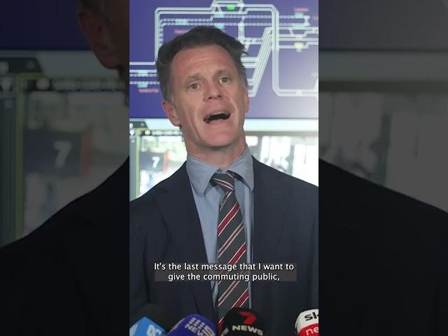 ‘There will still be disruptions’: NSW premier's grim warning that Sydney train chaos will continue