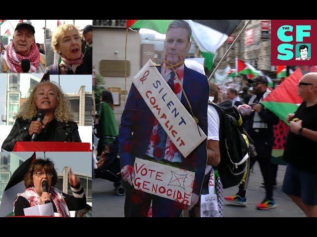 Massive protest at Labour Party conference