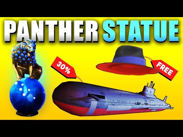 GTA 5 Online How to Unlock Strickler Hat Panther Statue IS BACK! Kosatka on Discounts & New Rewards