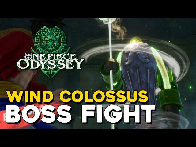 One Piece Odyssey Wind Colossus Boss Fight