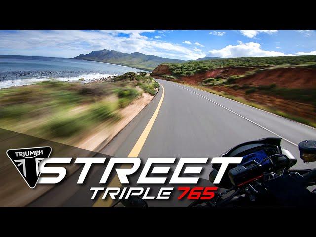 Triumph Street Triple 765RS Fast Coastal Ride!