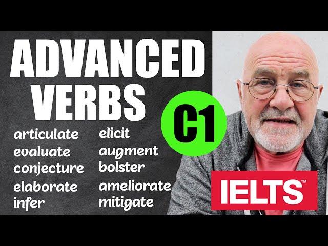 20 Advanced Verbs (C1/C2) to Build Your Vocabulary | TOTAL English Fluency