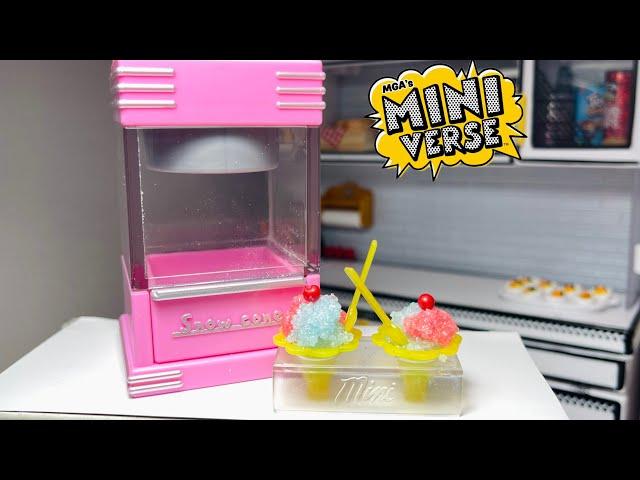 Let’s Unbox and Make Snow Cones | New Miniverse Appliances Series 2