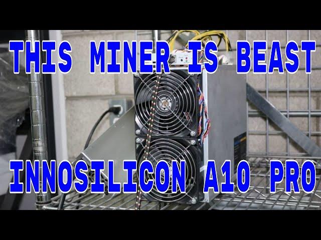 INNOSILICON A10 PRO Ethereum Miner Unboxing and Setup #Crypto