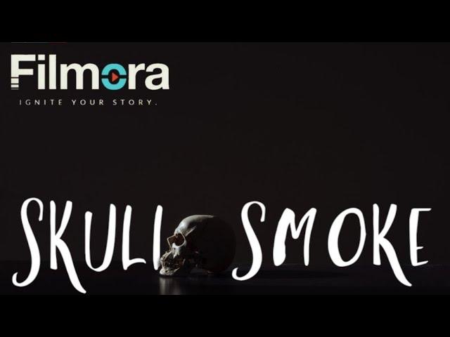 SKULL SMOKE LOGO REVEAL | FILMORA EFFECT | TUTORIAL [HINDI] BHUPESH SODHA