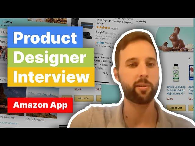 Amazon App Critique: Product Design Mock Interview (ft. Google Designer)