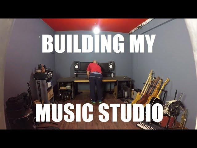 Building my Music Studio - Part 1 - DIY - How to - Professional - Absorption, diffusion, insolation