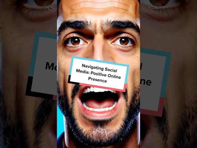 Navigating Social Media: How to Have a Positive Online Presence #personalgrowth #socialmediatips
