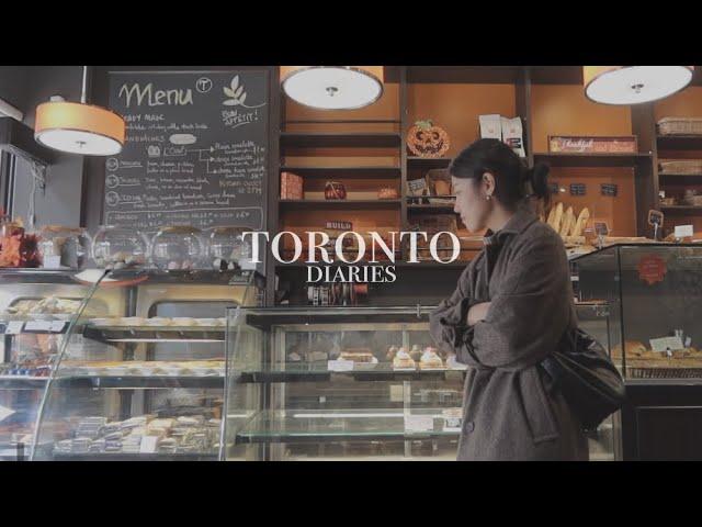 toronto vlog - day in the life of a korean living in canada