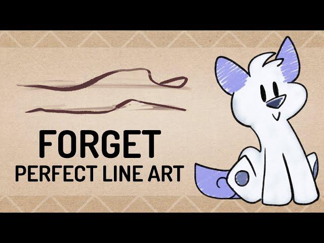 Forget Perfect Line Art