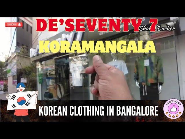 Korean Clothing in Banglore | Best place to shop for Men in Bangalore | Shahid Backer