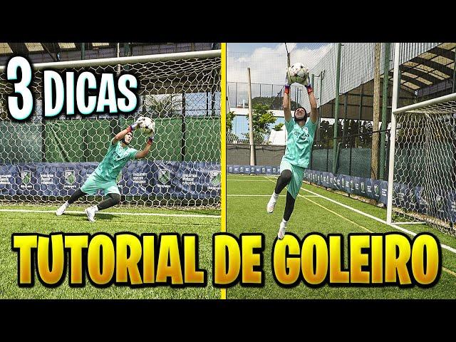 3 Dicas que todo Goleiro INICIANTE precisa saber pra ser PROFISSIONAL