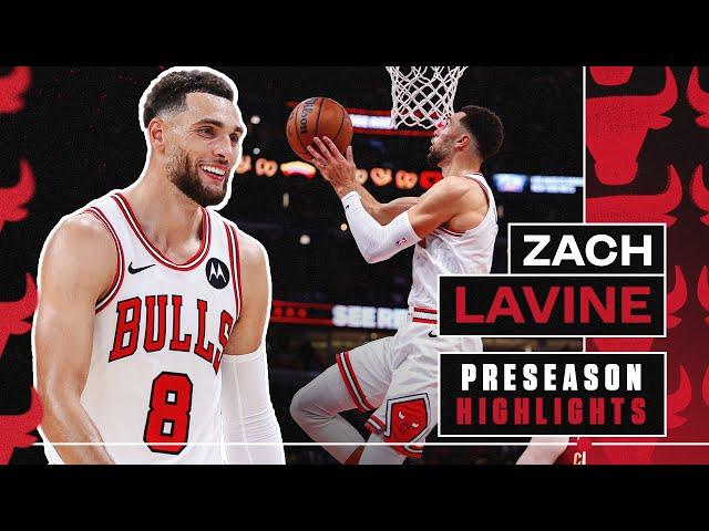 Zach LaVine is in attack mode!  2024-25 NBA Preseason Highlights | Chicago Bulls