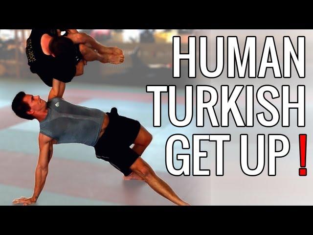 Human Turkish Get-Up | Joe stemmt Mensch!