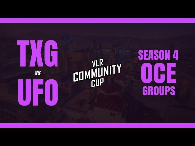Tadhg Xu Glassop (TXG) vs Unhinged Former Operators (UFO) | Group Stage Round 2 | OCE Season 4