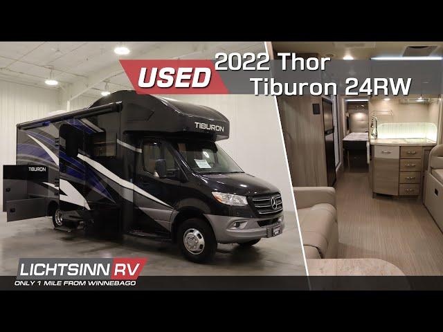 Used 2022 Thor Motor Coach Tiburon Sprinter 24RW - Class C Diesel Motor Home - LichtsinnRV.com