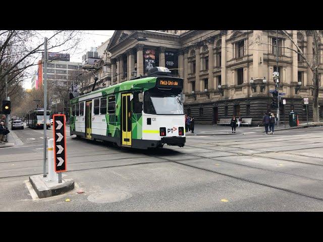 Tram Vlog 14: Melbourne Town Hall- Collins and Swanston Streets