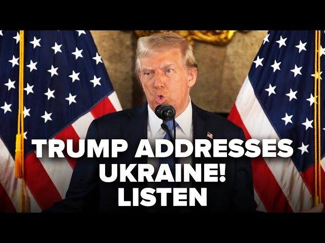 ️Trump Makes Statement on WAR in Ukraine. SHOCKING Confession!