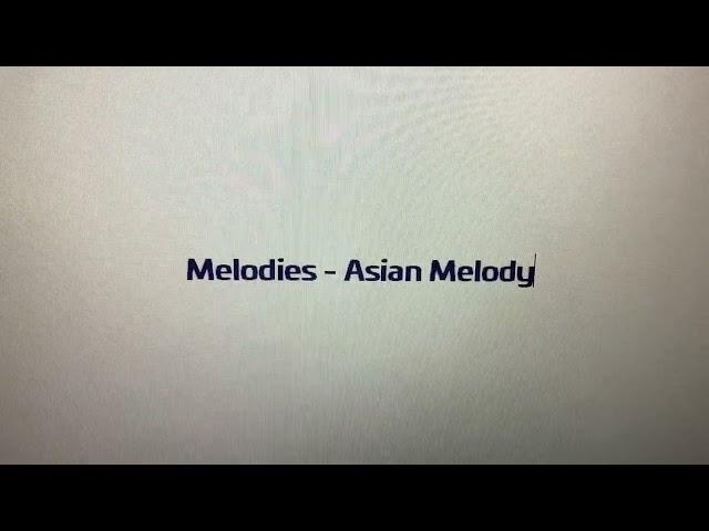 Sanyo Melodies Asian Melody