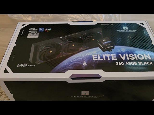 Thermalright Elite Vision 360 AIO unboxing.