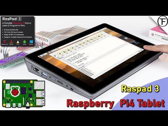 Raspberry Pi 4 Tablet - RasPad 3 First Look