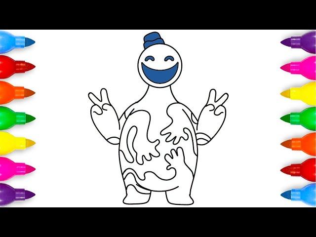 Drawing Doey the Doughman Coloring Page