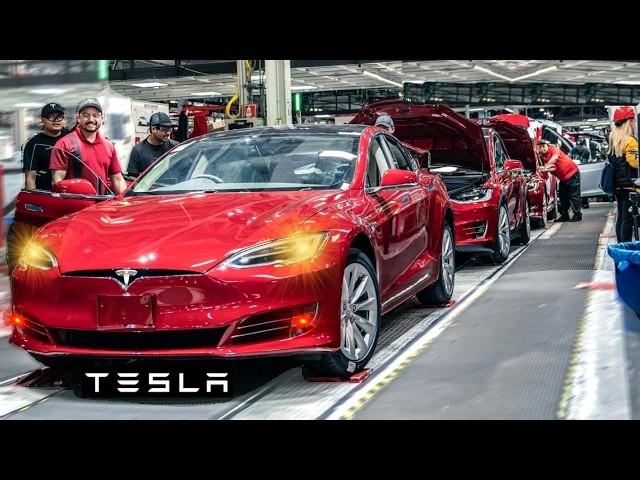 TESLA Factory2024 [Production line]: Model 3 + Model S AssemblyManufacturing [Car GIGA FACTORY]