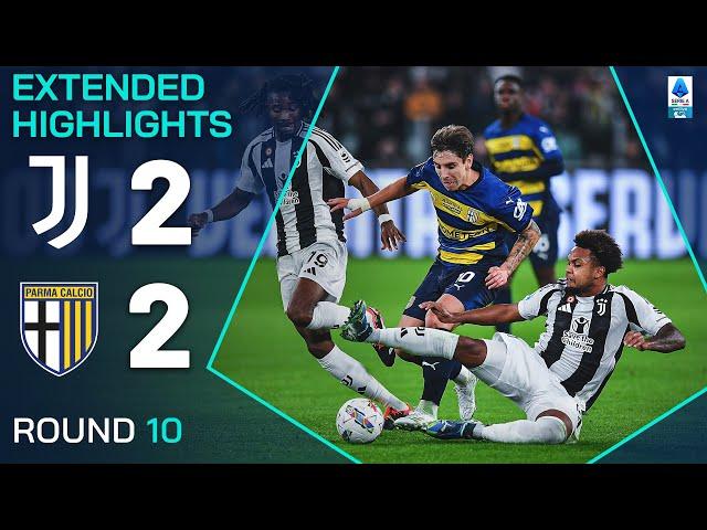 JUVENTUS-PARMA 2-2 | EXTENDEND HIGHLIGHTS | SERIE A 2024/25