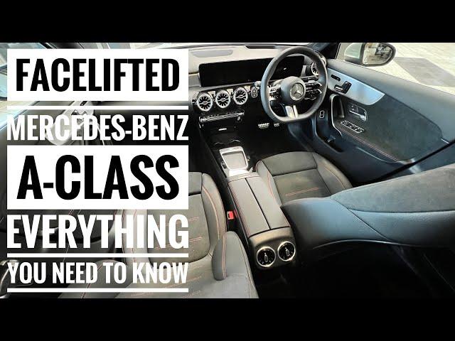 New 2024-2023 Mercedes-Benz A-Class How to USE the main FEATURES!