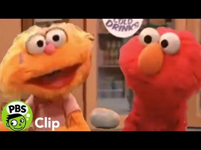 Sesame Street | Elmo tells Zoe that Rocco is just a rock | PBS Kids