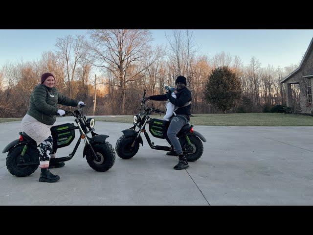 An Evening Bike Ride with Mini Bikes around the Farm in Ohio, USA  | Bichanga |  #buildwithATOTO