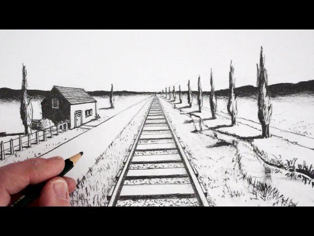 How To Draw Using 1-Point Perspective