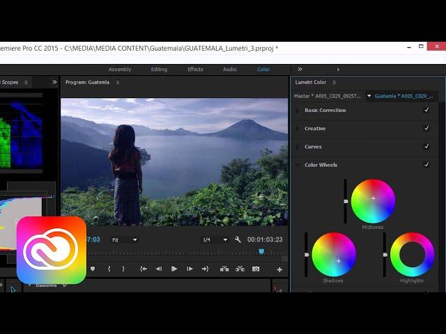 The New Lumetri 3-Way Color Corrector - Adobe Premiere Pro (2015) | Adobe Creative Cloud
