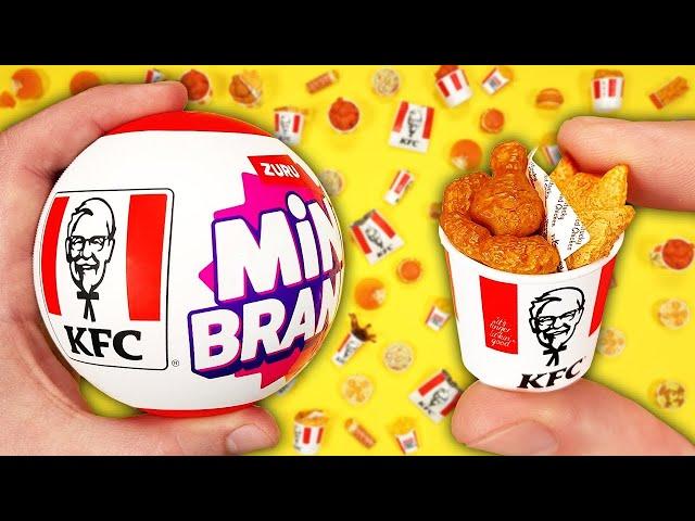 Opening The Mini Brands KFC Series (Kentucky Fried Chicken)