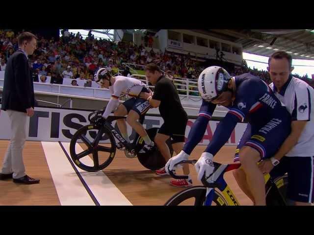 Mens Sprint Final  -  2014 UCI Track Worlds