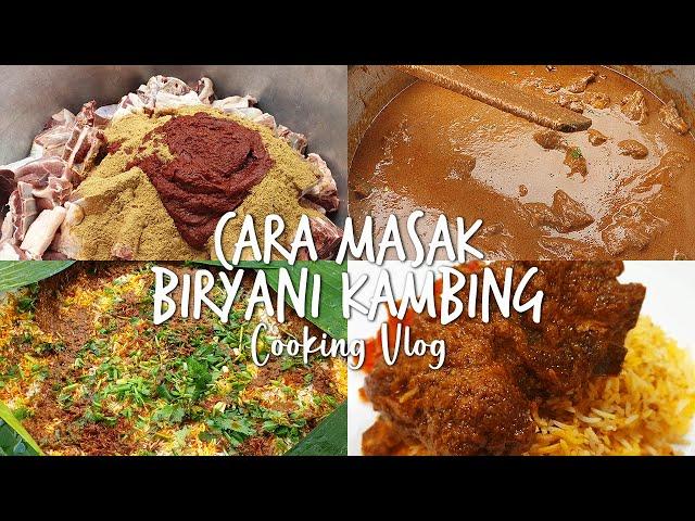 Belajar Masak Biryani Kambing Dengan Big Boss | Biryani Tanpa Tumis